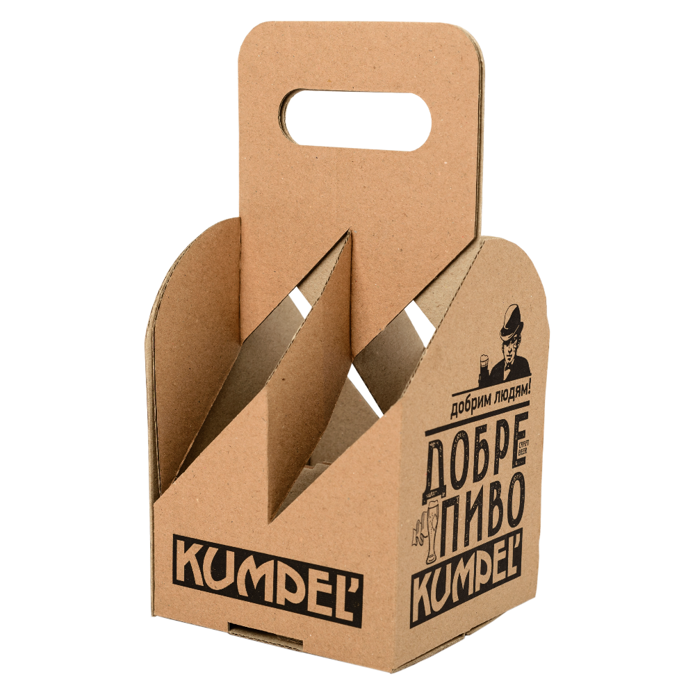 Коробка из гофрокартона для бутылок Bottle Box